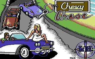Chevy Chase screenshot 2 for Commodore 64